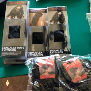 Revlon black extension hair pieces Brand new